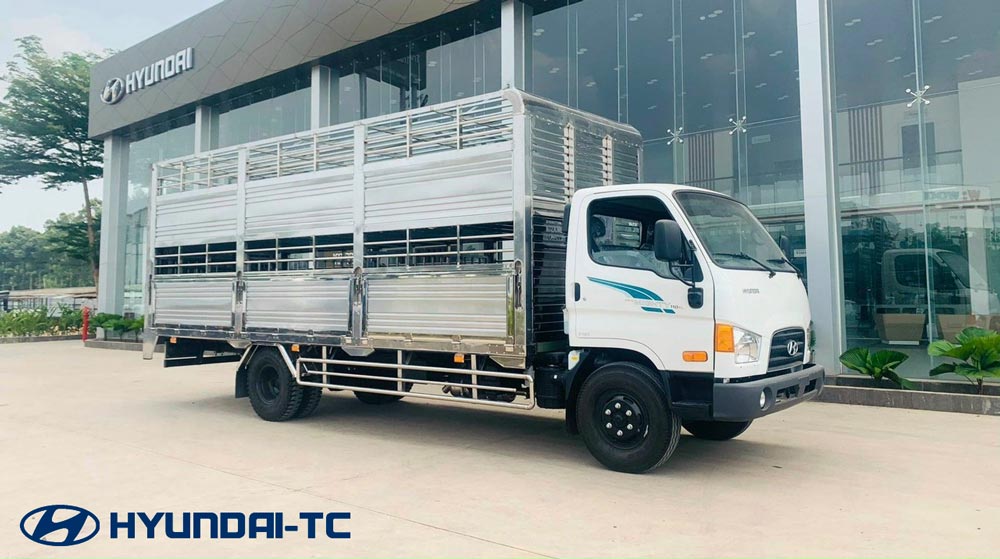 Giá xe tải chở heo 6 tấn Hyundai Mighty 110XL