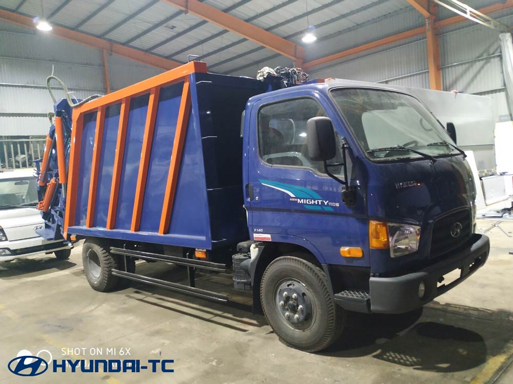 Top 3 giá xe cuốn ép rác Hyundai tốt nhất thị trường