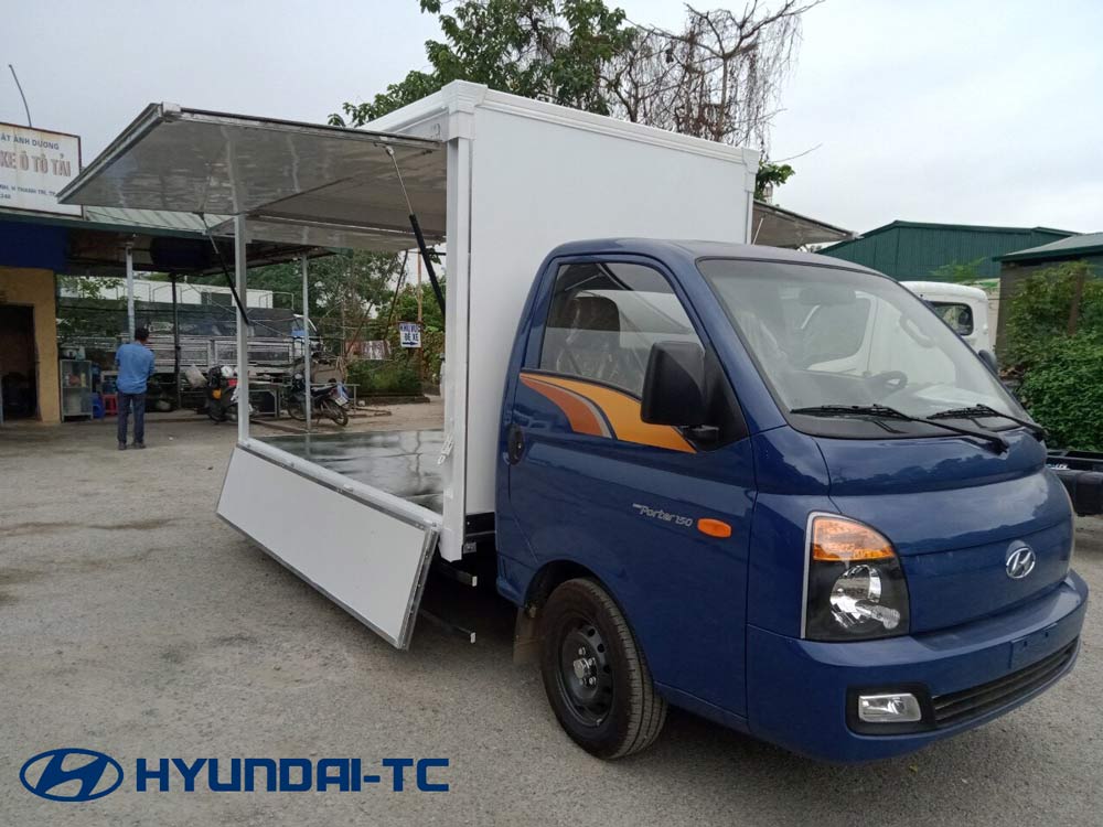 Xe tải thùng cánh dơi 1.5 tấn Hyundai Porter H150