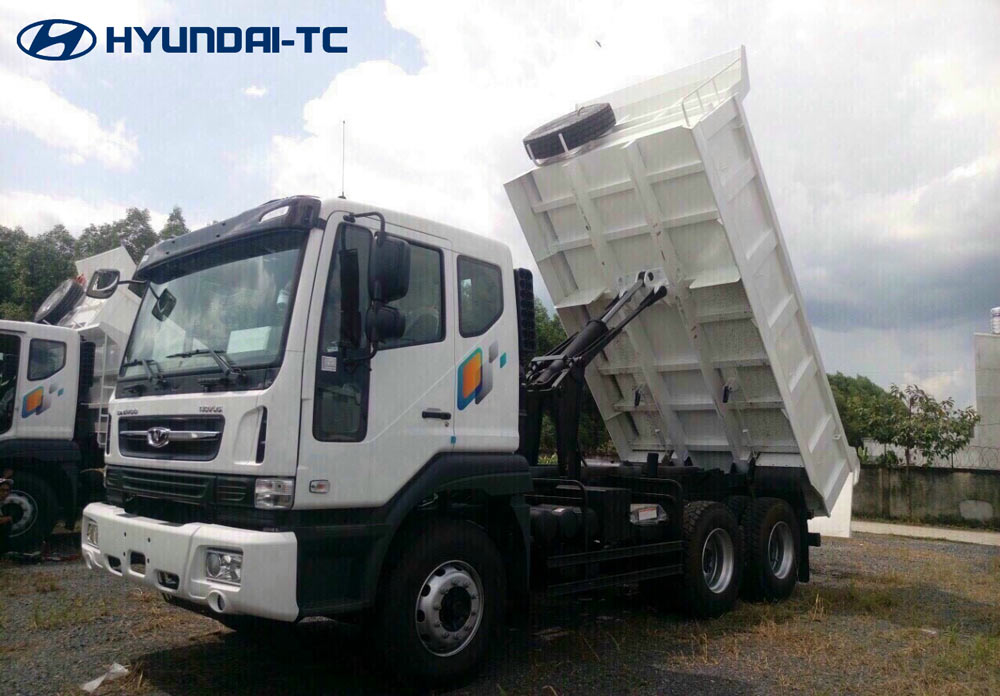 Giá xe ben 3 chân Daewoo Novus CL4DF thùng 10 khối